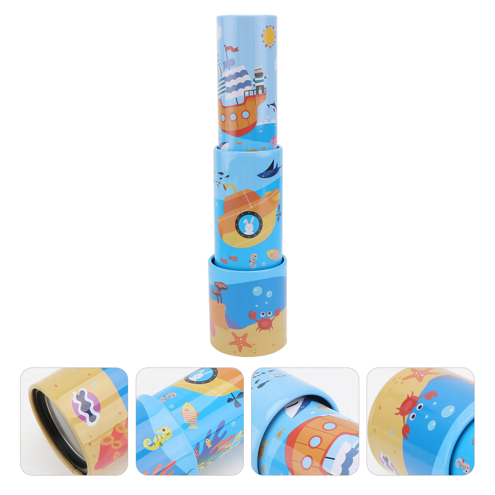 Science Toys - 1Pcs Teleskop Tabung Tunggal Besi Ringan