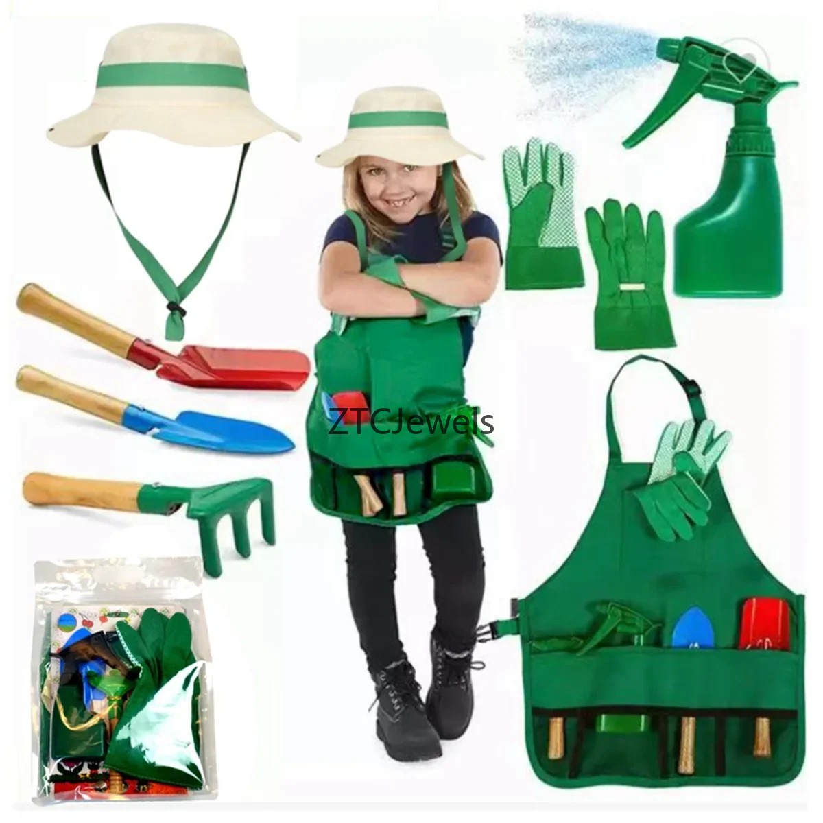 Set Alat Apron Kebun Anak deng - Science Toys ulasan dan harga