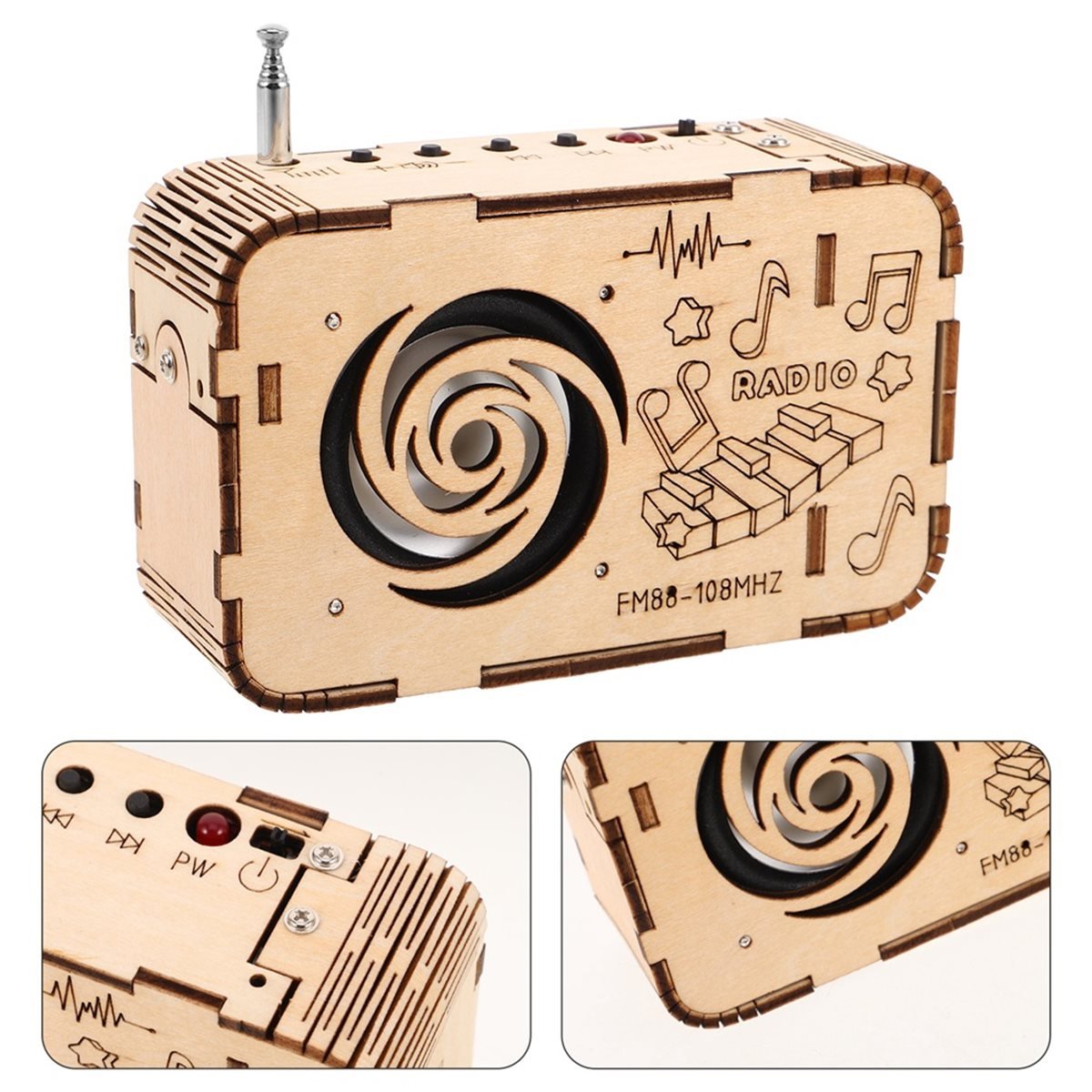 DT57 MODEL TERBARU 88-108MHZ D - Science Project Physics ulasan dan harga