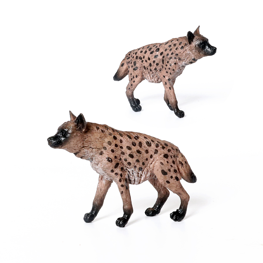 Hyena satwa liar plastik reali - Science Toys ulasan dan harga