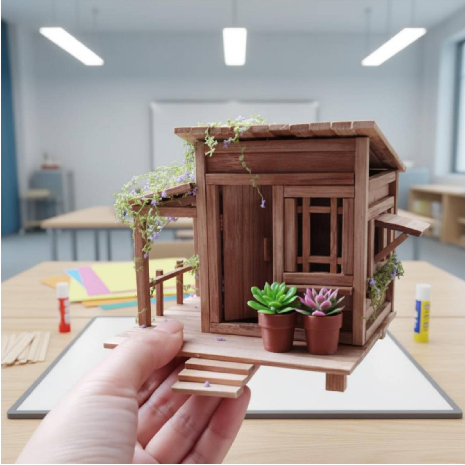 Kit Rumah Bambu DIY Paket Baha - Science Hobby Kit ulasan dan harga